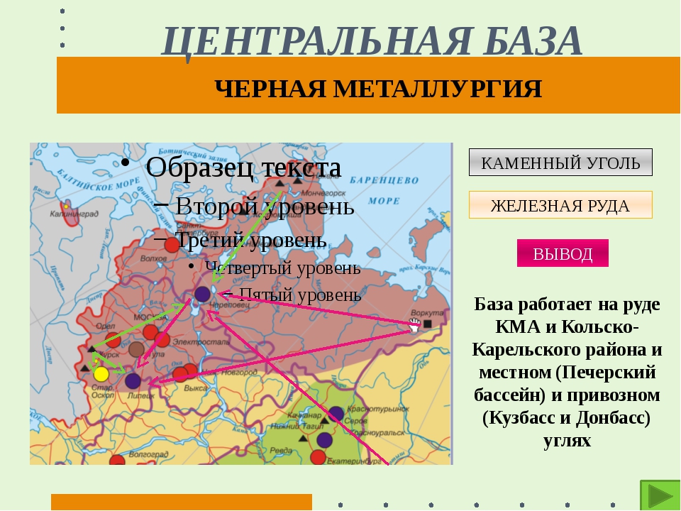 Черная металлургия северного кавказа