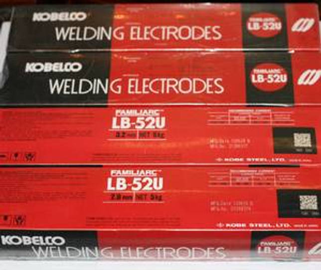 Сварочные электроды kobelco lb 52u - kobe steel (япония) | электроды сварочные lb-52u (лб-52у)