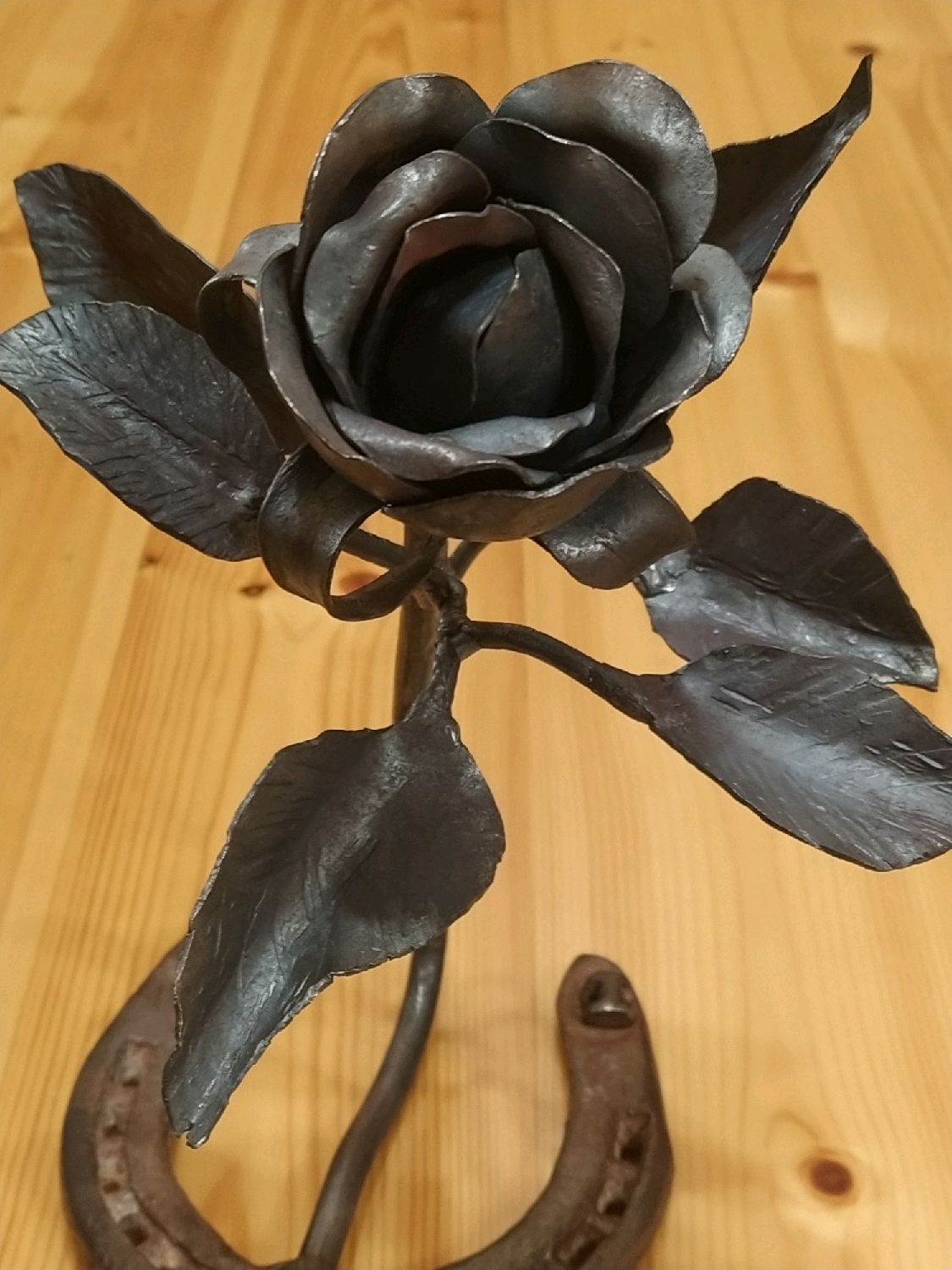 Роза из металла своими руками чертежи. как делается кованая роза. мастер-класс